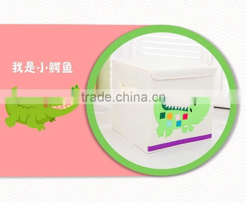 cotton canvas storage bin /box for toy organizer