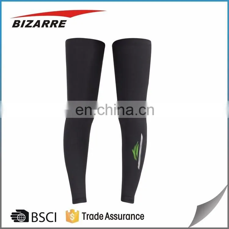 Elastic knee compression sleeve custom sports leg sleeve/Protection Cycling Leg Sleeve Warmer