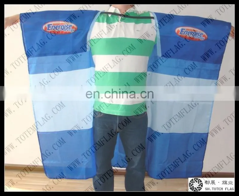 Hot Selling Flag Cape , Body Flag , Fans Flag