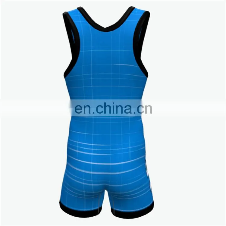 sublimated customized wrestling singlet