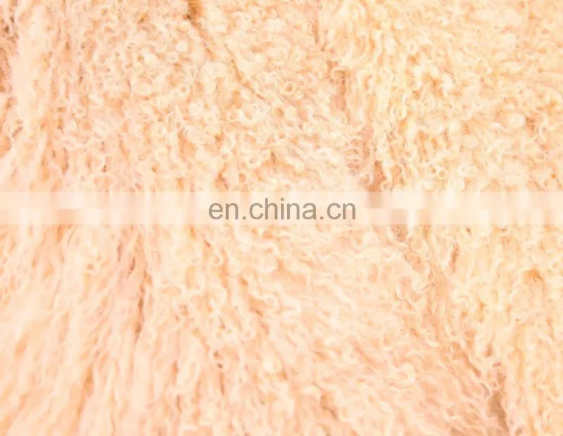 Hot-sale mongolian lamb fur coat women winter fur jacket