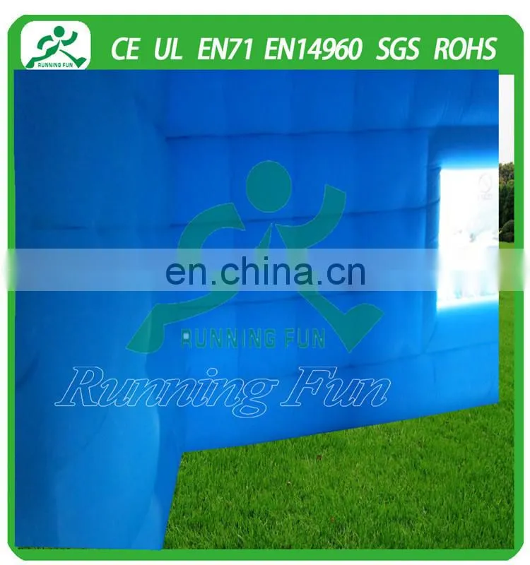 2015 Customized Blue Inflatable Outdoor Event Tent Structure, Inflatable Wedding Tent, Inflatable Event Tent