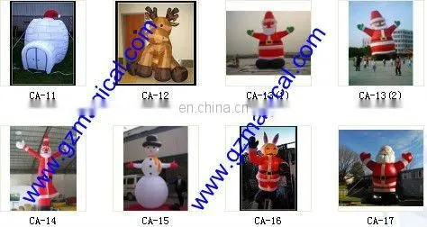 Inflatable christmas house/christmas ornament