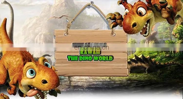 KAWAH Animatronic Dinosaur Egg Lifelike Growing Fiberglass Dinosaur Egg For Sale