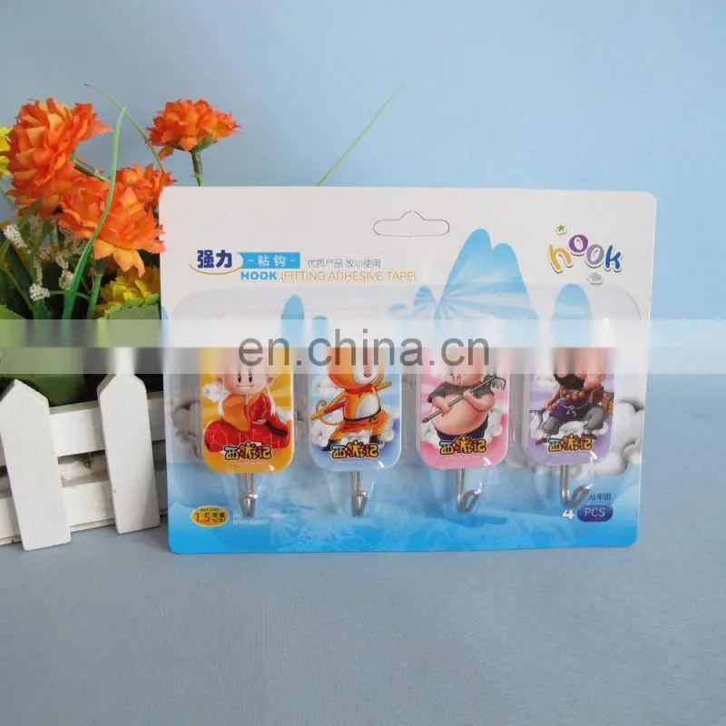 2014 new product cartoon plastic hook