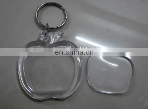 Custom Blank Plastic Key Tag which insert paper
