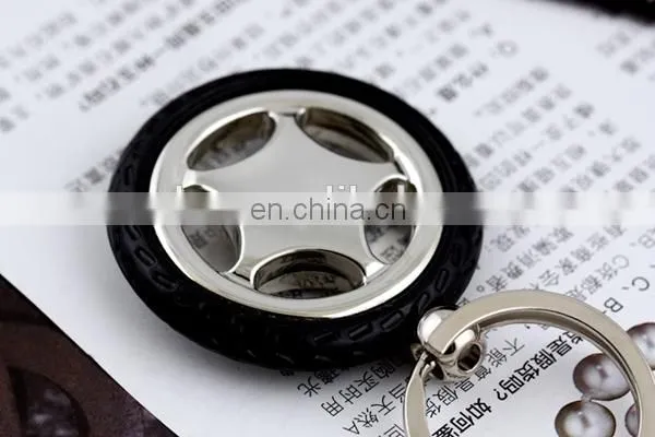 2014 HOT PROMOTIONAL SALE COMPASS BRANDED GIFT CAR TYRE KEY CHAINS