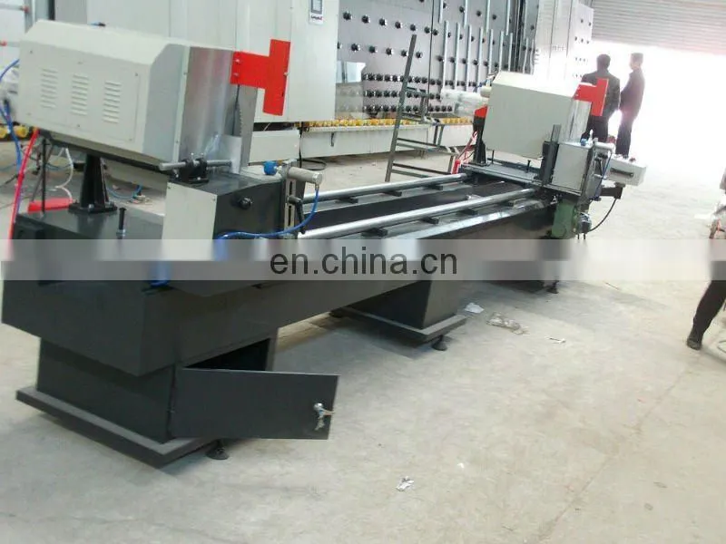 Aluminum windows fabricate machine/cnc aluminum double head cutting machine/aluminum windows making machine