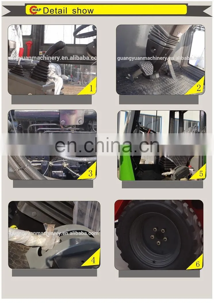 0.8ton small mini front loader ZL08