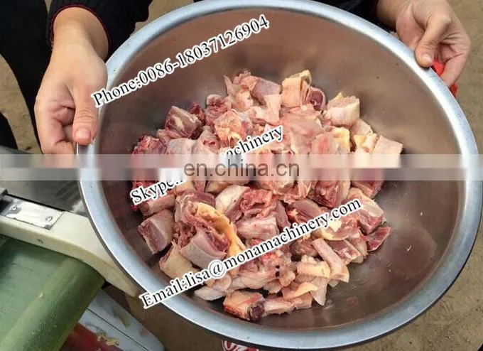 Automatic meat bone cutting machine / Chicken cutting machine/ Meat bone chops