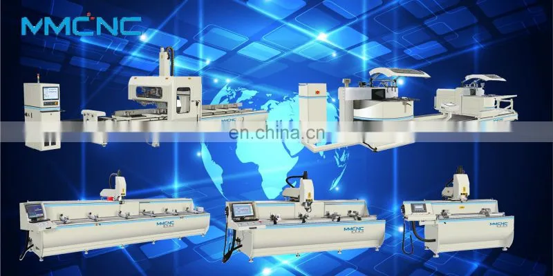 Multifunction 6 meters CNC Drilling and Milling Machine for aluminium profile