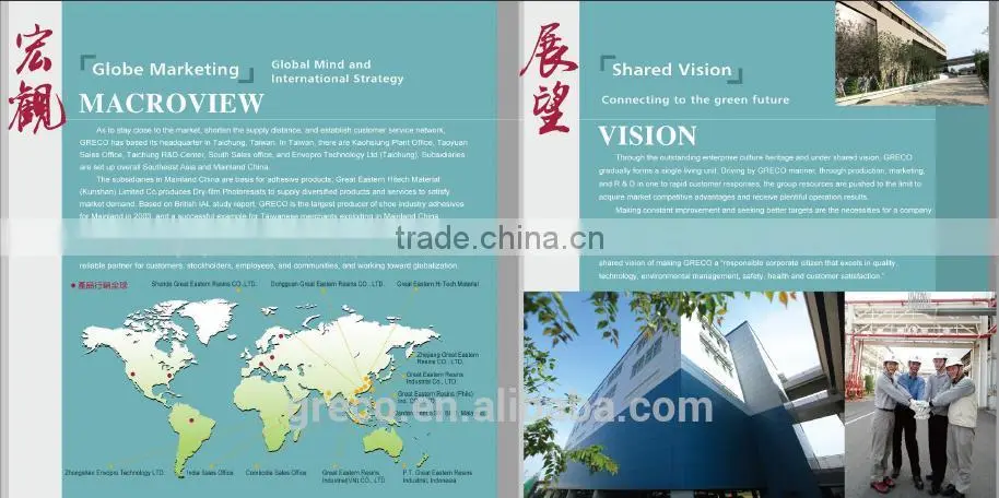 shoe adhesive for shoe industry
