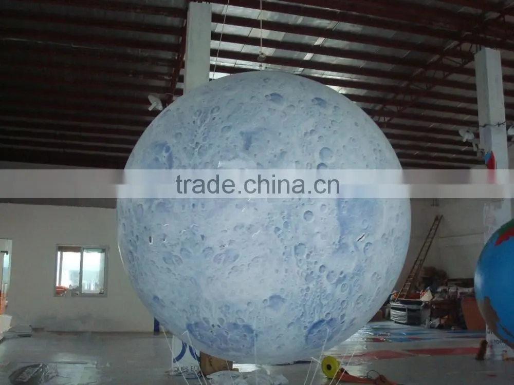 Air sealed outdoor giant inflatable tellurion advertising ballon