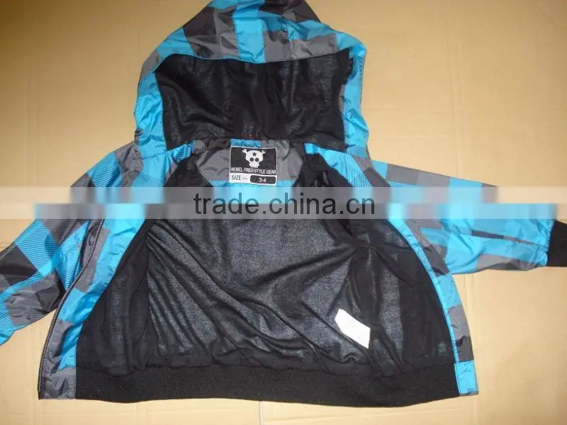 Boys overall prints spring jackets