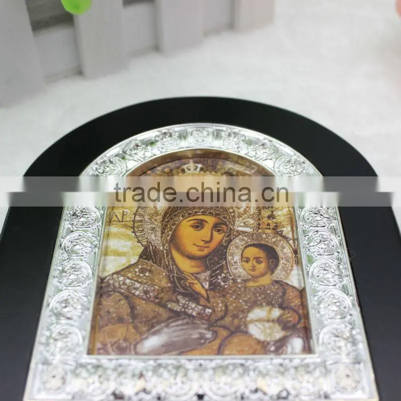 Virgin Mary Of Bethlehem Wood Frame Wood Icon