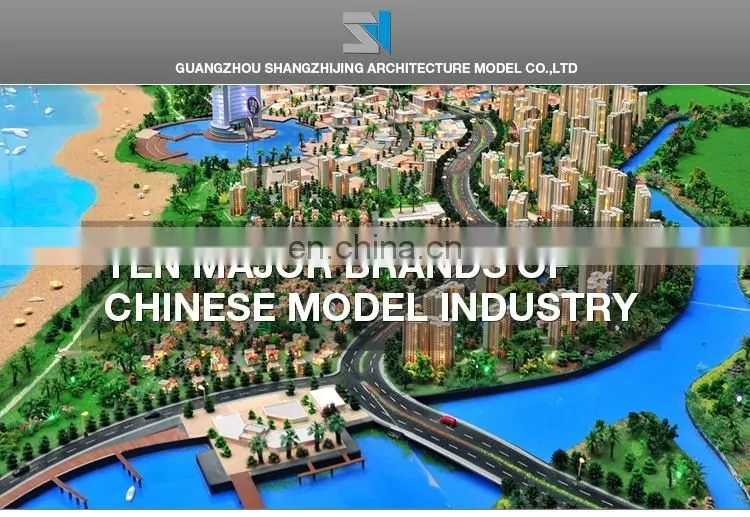 ho scale exhibition model for real estate/miniature architecure model/modern house plan