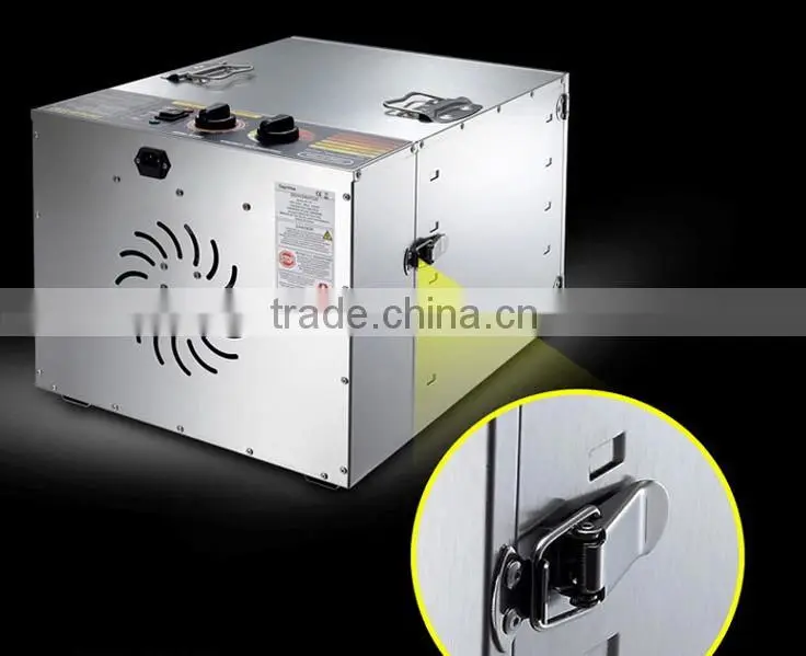 Stainless steel fruit and vegetable dryer machine