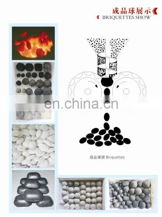 With Factory Price Coal Briquette Production Line For Fluorite Powder, Chemical Salt, Graphite