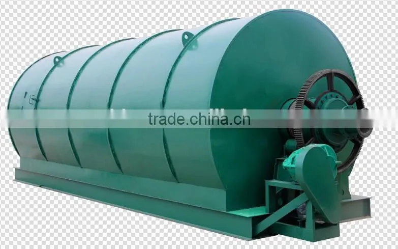Pyrolysis plant for plastic and waste engine oil , tyre pyrolysis machine , pyrolysis reactor