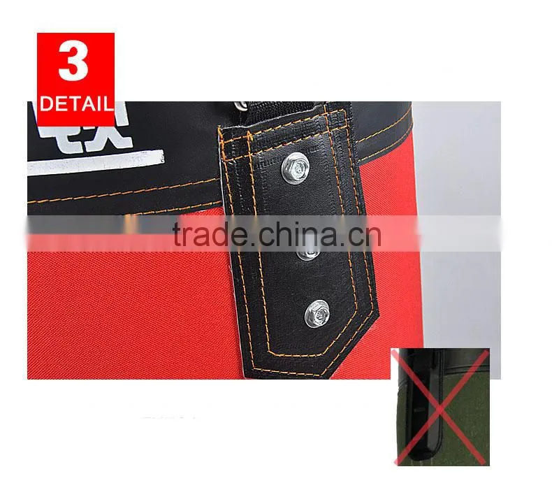Empty Canvas boxing bag punching sand bag