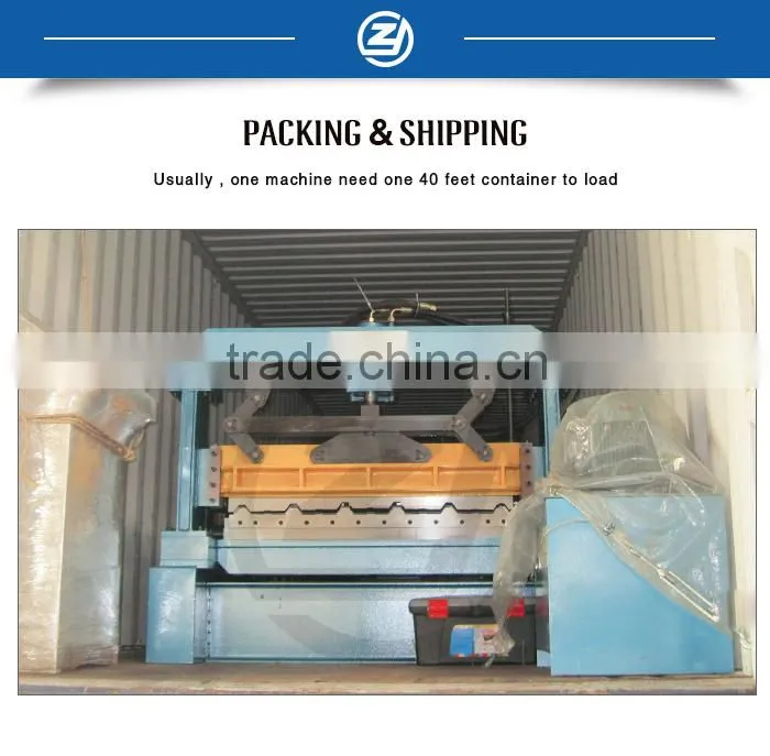 Steel Construction Machine for Roofing Panel Roll Forming Production Line