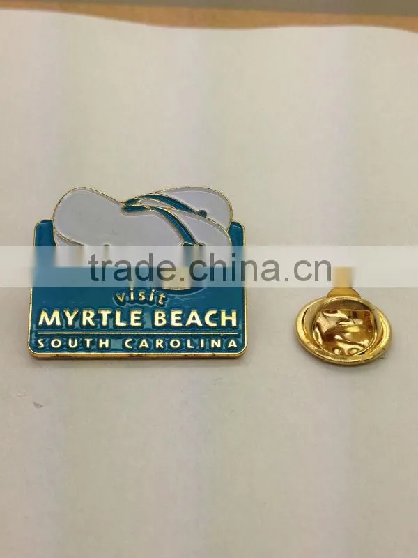 2014 Custom Soft Enamel Metal Badge /Custom Soft Enamel lapel Pins Factory