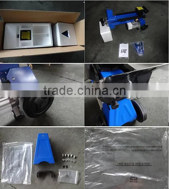 5T log splitter and screw log splitter for sale