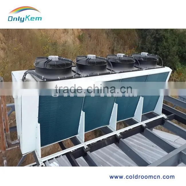 vertical condenser for heat exchange