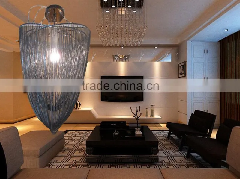 Chain pendant lamp and decorative hotel/home,New design chandelier for wholesale metal chandelier light