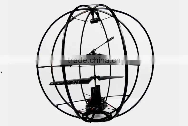 China Manufacture 3 Channel RC Flying Ball with gyroscope, Infrared transmitter, Flying Football, RC Soccer UFO