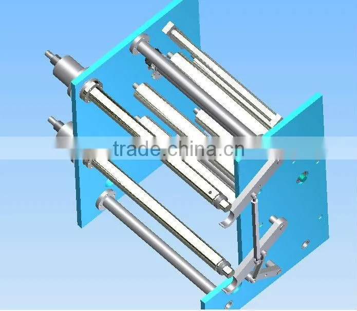 HFT-paper,flim,foil semi-automatic slitting machine