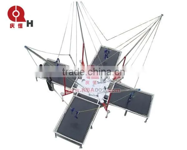 Outdoor Beach Mobile Trampoline, Jumping Bed