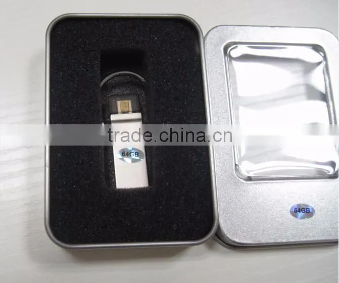 Wholesale Promotional 3.0 Metal USB Disk 16gb 32gb 64gb as Birthday Gift