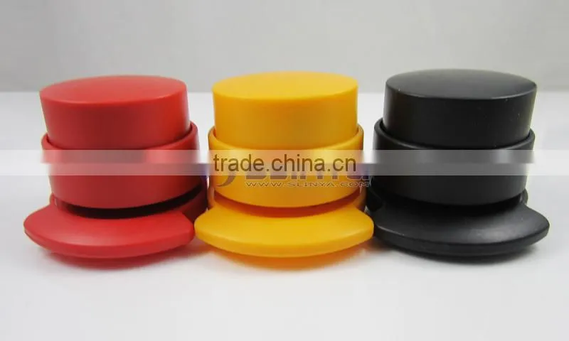 Cool Round Carton Animal Staple Free Stapler Stapless Paper Binder
