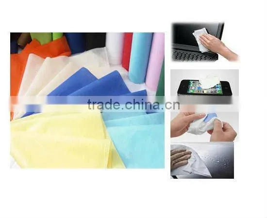 spunlace nonwoven wet wipes with 40% viscose