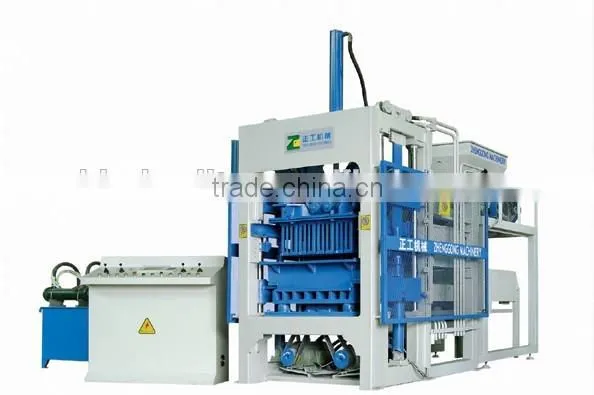 QT6-15 Automatic Plant For Concrete Interlock Brick
