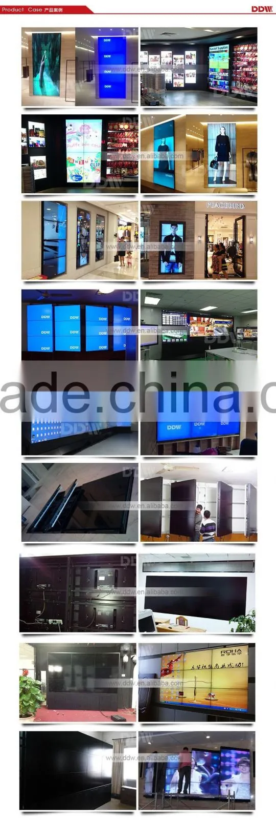 LCD video wall Floor Standing Racks