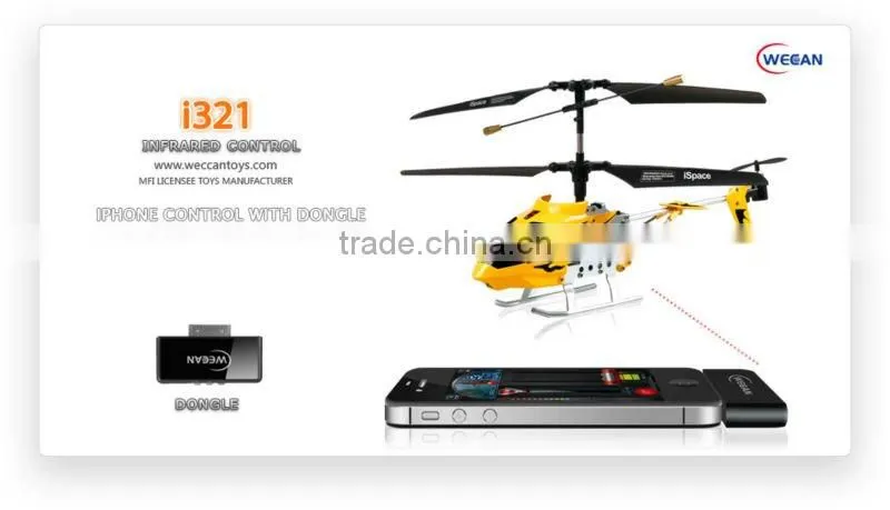 Hot sale! iPhone,iPod and iPad control helicopter/iOS helicopter