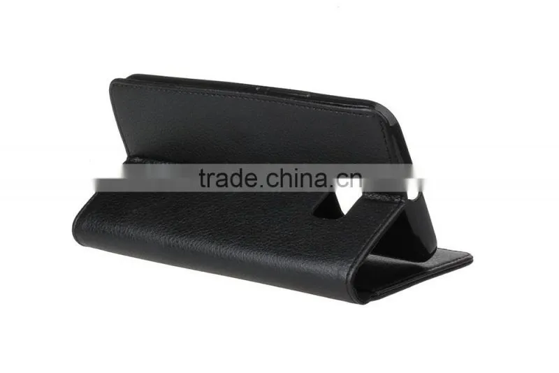 MMT Flip Leather Case for HTC M10 Wallet Cover with Card Slot Photo Frame PU Wallet Case Litchi Grain Style MT-5664