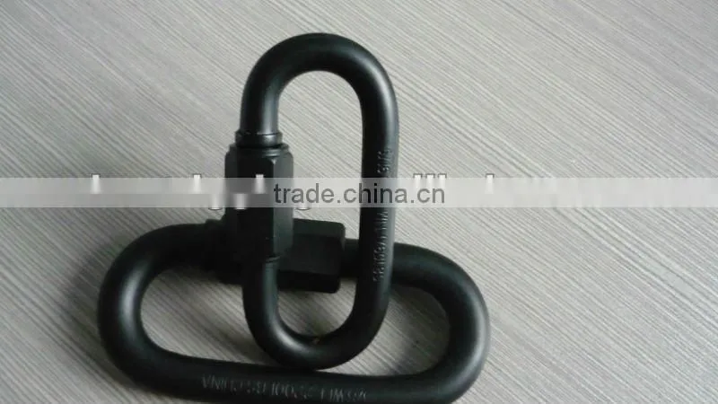 Rigging Hardware Black Plated Quick Link /Wire Rope Accesory