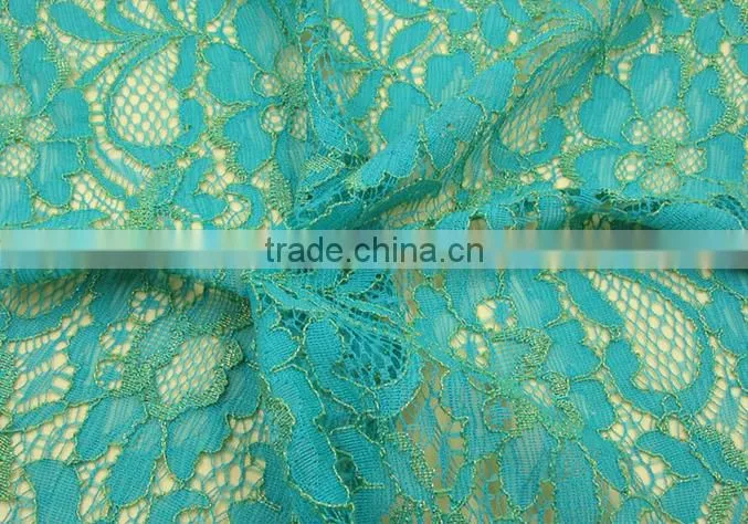 Alibaba most popular wholesale french lace fabric 2016 for wedding embroidered french tulle lace fabric