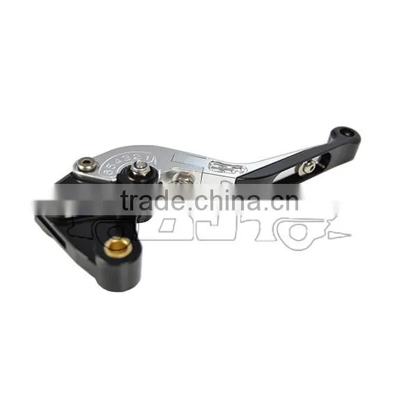 BJ-LS-001 CNC silver adjustable folding racing scooter 150fm brake clutch lever