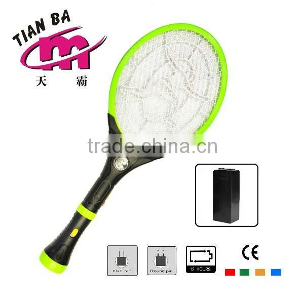 multifunction mosquito swatter 7 LED torch