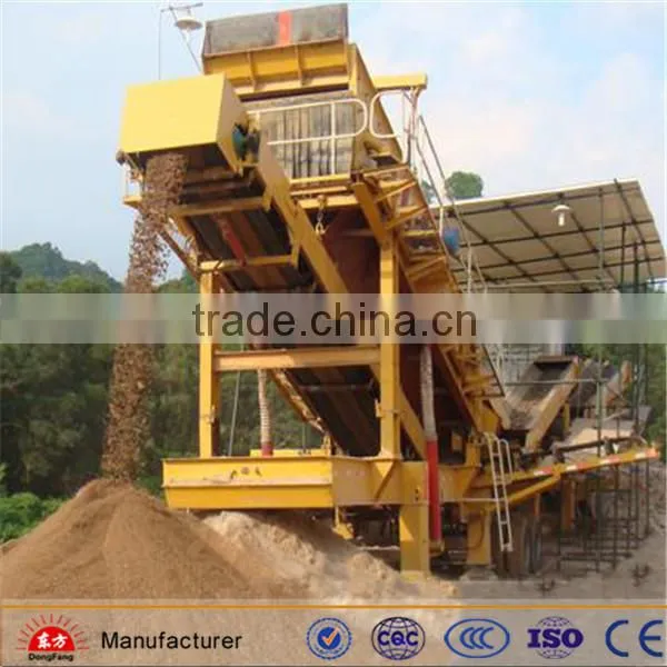mobile crusher station, mobile crushing plant for sale in Russia