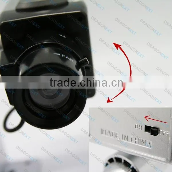 Dummy Fake LED Flashlight Security Camera Surveillance CCTV With Motion Detection System