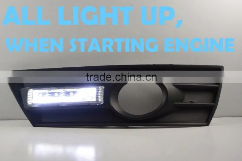 Body Kit Refit FOR Volkswagen CC LED CAR DRL Daytime Running LIGHT