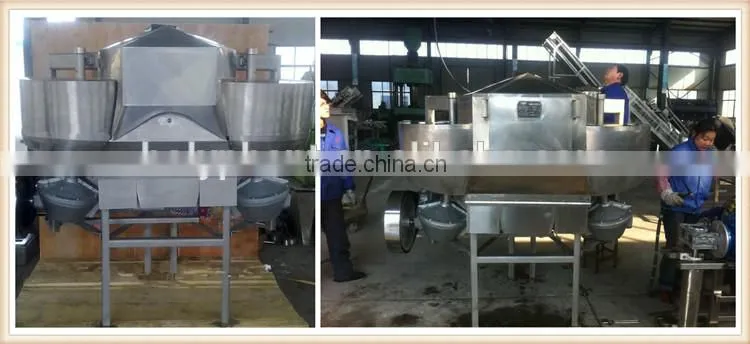 wide output range full stainless steel peach extractor machine