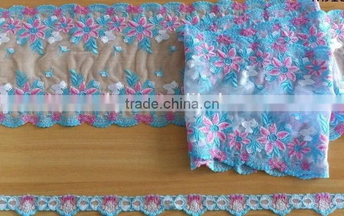 2015 mesh embroidery lady lingerie lace