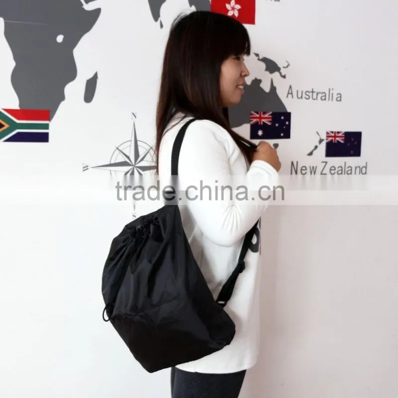 210d polyester drawstring backpack drawstring bag backpack travel bag