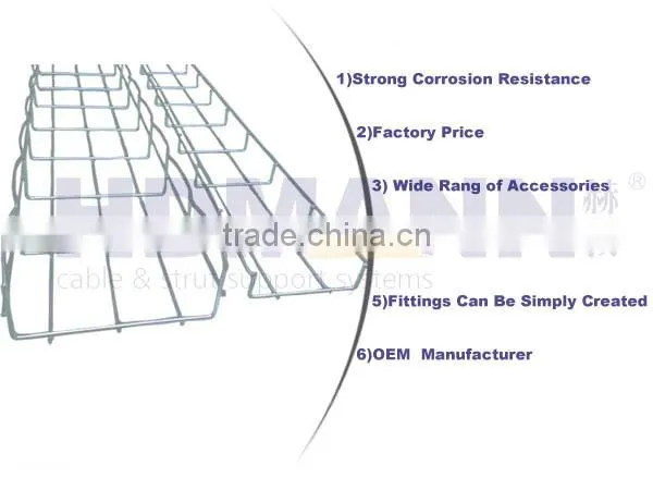 GI wire basket cable tray ex-factory price